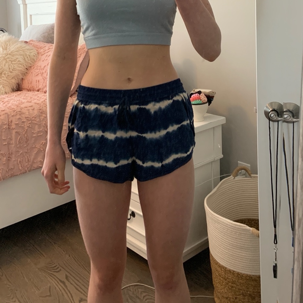 Flowy tie dye shorts!